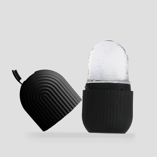 1224b Face Ice Roller Ice Roller For Face Ice Roller For Face Massager Face Ice Treatment Reduce Face Swelling And Under Eye Puffiness (Black)